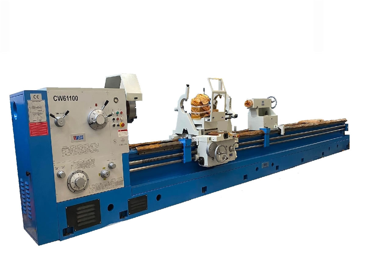 Torno mecânico Grande Porte CW61100x6000